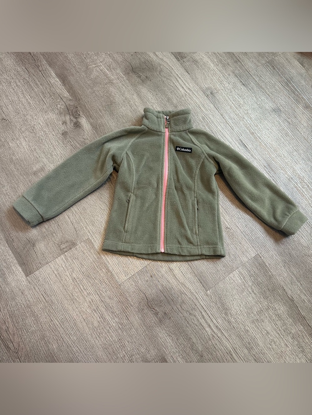 Columbia olive green Benton springs fleece jacket